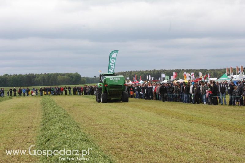 Pokazy maszyn Polskie Zboża Zielone Agro Show 2013