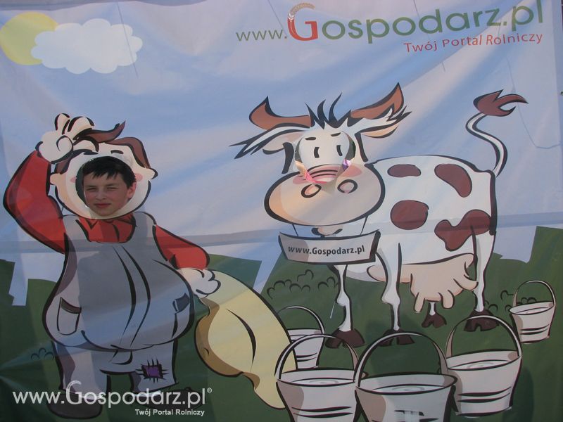 Gospodarz i Krówka znajdź swoje zdjęcie z targów Opolagra 2011