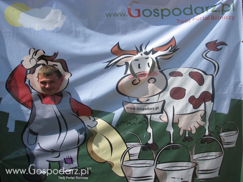 Gospodarz i Krówka znajdź swoje zdjęcie z targów Opolagra 2011