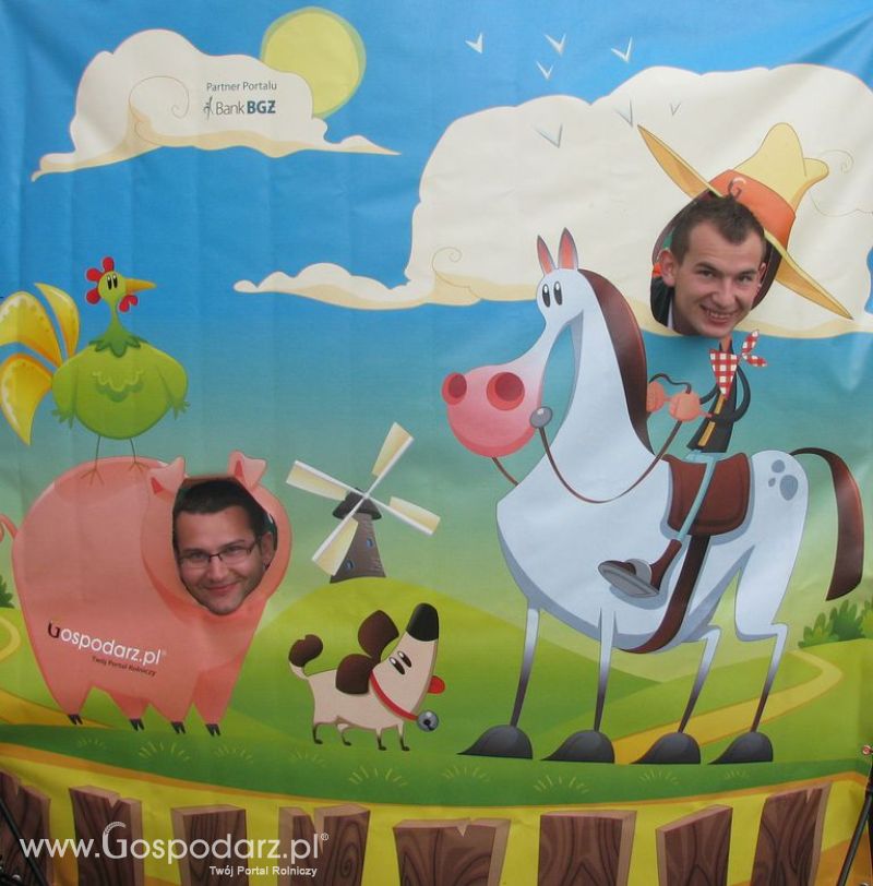 Zdjęcia ze świnką na Agro Show 2012 sobota