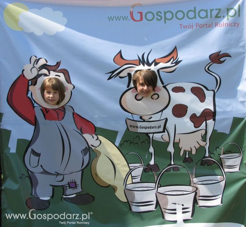 Gospodarz i Krówka znajdź swoje zdjęcie z Zielonego Agro Show 
