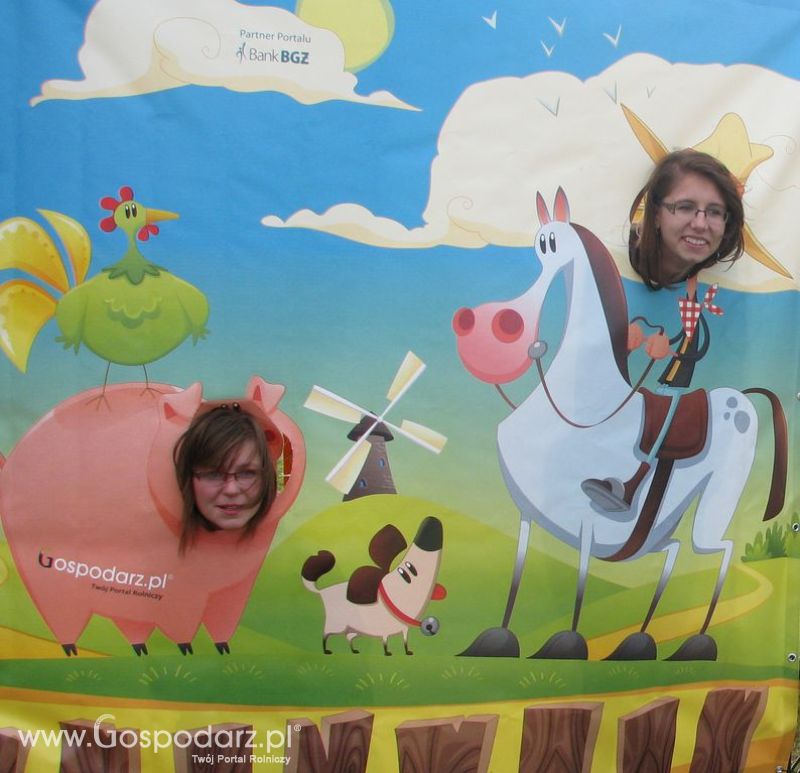 Zdjęcia ze świnką na Agro Show 2012 piątek