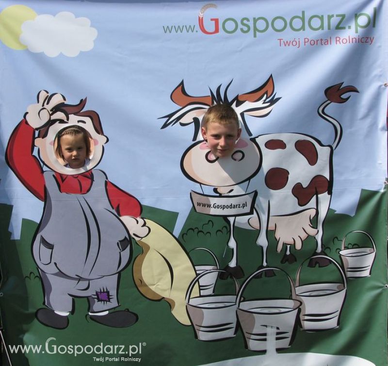 Gospodarz i Krówka znajdź swoje zdjęcie z Zielonego Agro Show 