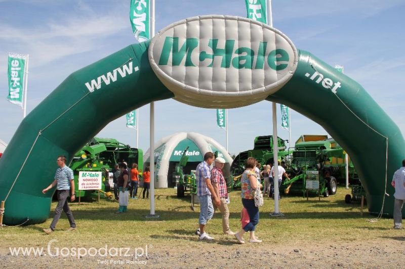McHale Engineering Ltd. na Zielonym AGRO SHOW – POLSKIE ZBOŻA 2014 w Sielinku
