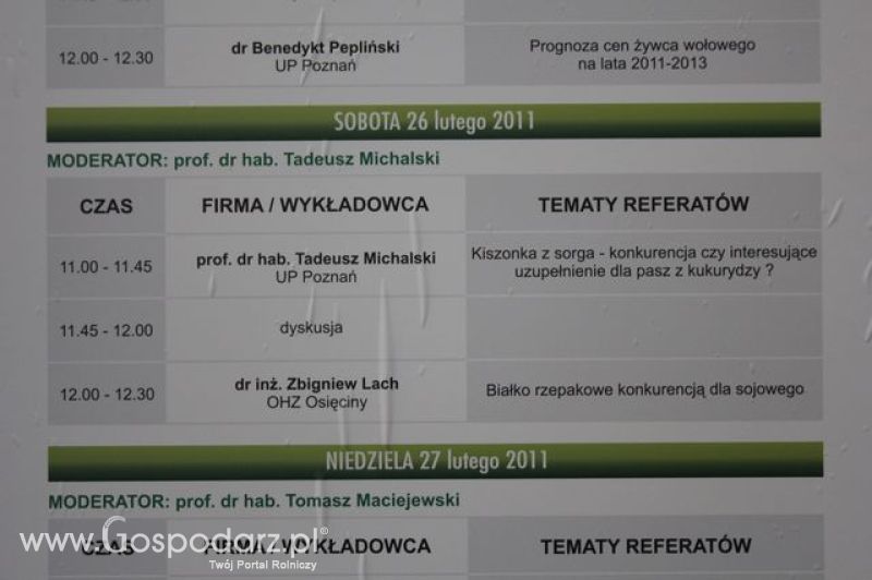 Relacja z XI Międzynarodowych Targów Fermy Bydła - dzień 3