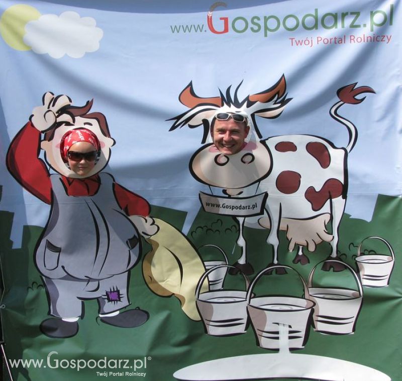 Gospodarz i Krówka znajdź swoje zdjęcie z Zielonego Agro Show 