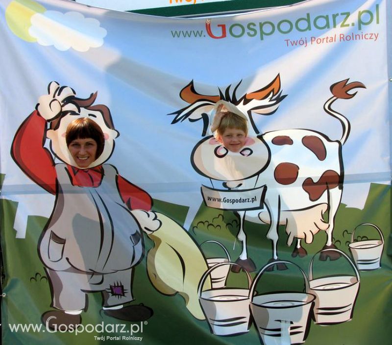 Gospodarz i Krówka znajdź swoje zdjęcie z Zielonego Agro Show 