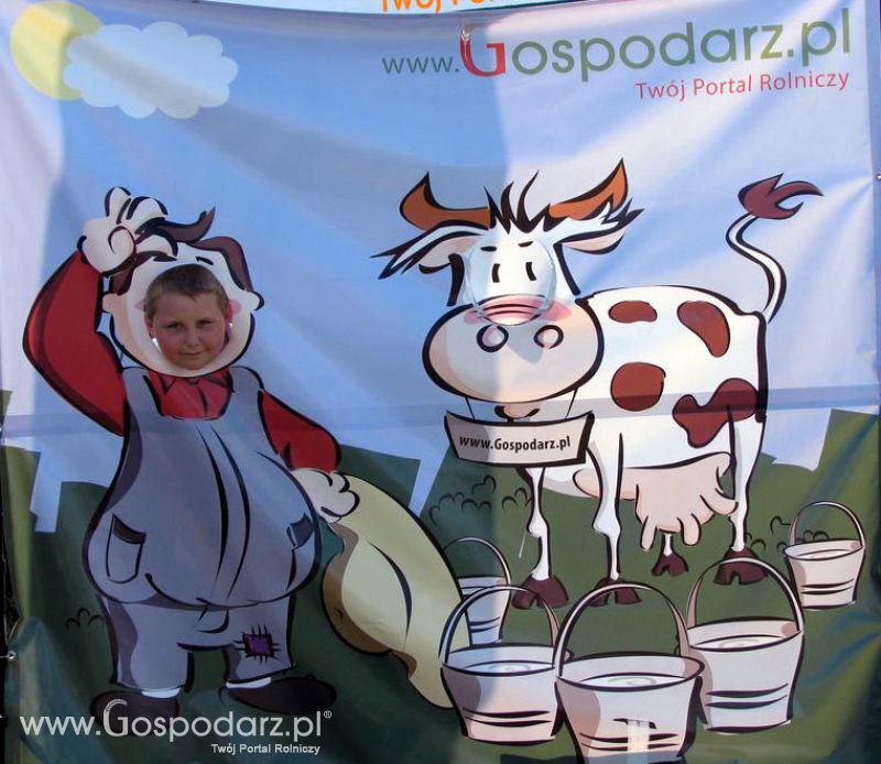 Gospodarz i Krówka znajdź swoje zdjęcie z Zielonego Agro Show 