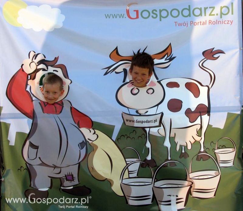 Gospodarz i Krówka znajdź swoje zdjęcie z Zielonego Agro Show 
