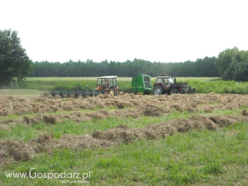 zbieranie siana 2012 ursusem c330m i 1014 de luxe