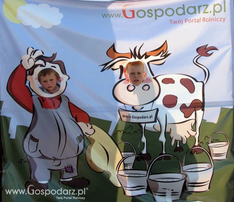 Gospodarz i Krówka znajdź swoje zdjęcie z Zielonego Agro Show 