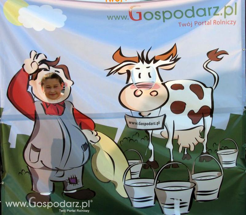 Gospodarz i Krówka znajdź swoje zdjęcie z Zielonego Agro Show 