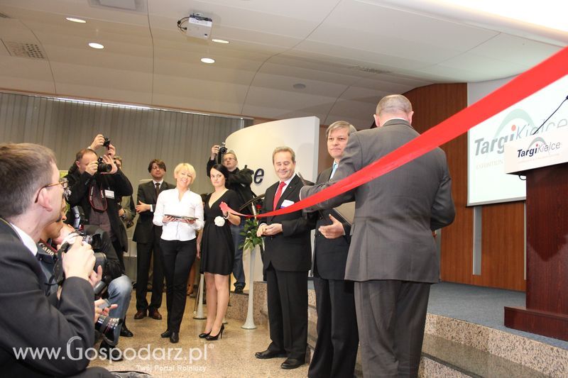 Wizyta Ministra Marka Sawickiego ministra rolnictwa i rozwoju wsi na AGROTECH Kielce