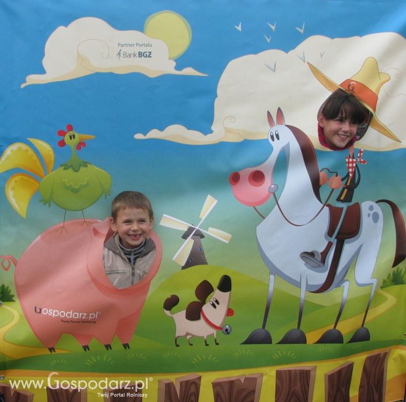 Zdjęcia ze świnką na Agro Show 2012 sobota