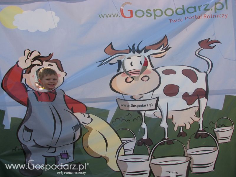Gospodarz i Krówka znajdź swoje zdjęcie z targów Opolagra 2011