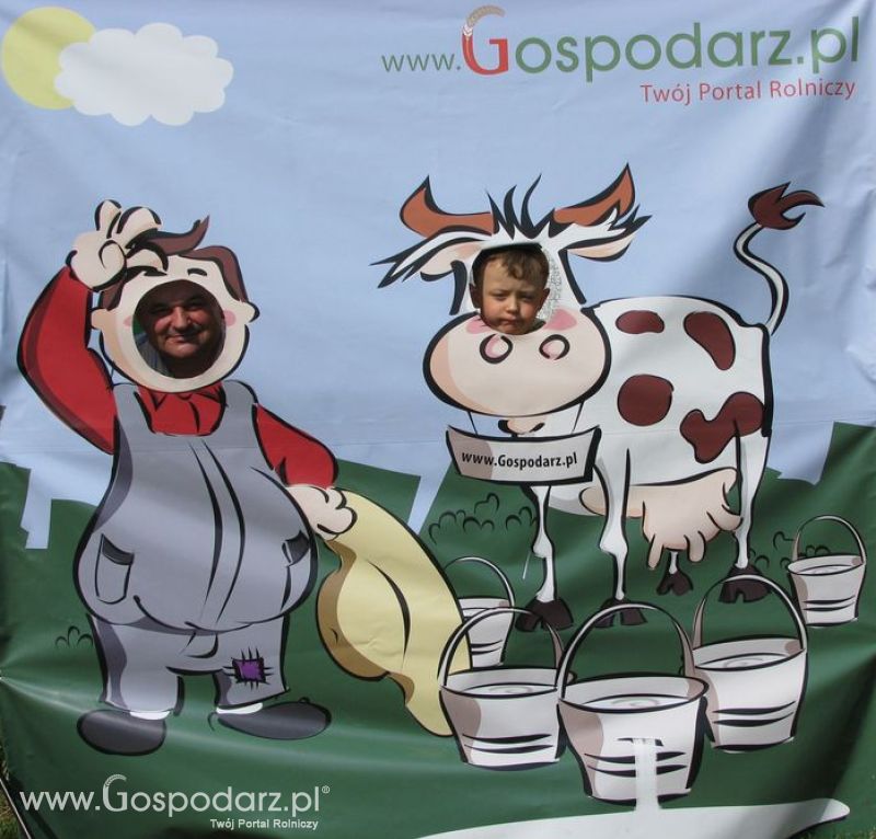 Gospodarz i Krówka znajdź swoje zdjęcie z Zielonego Agro Show 
