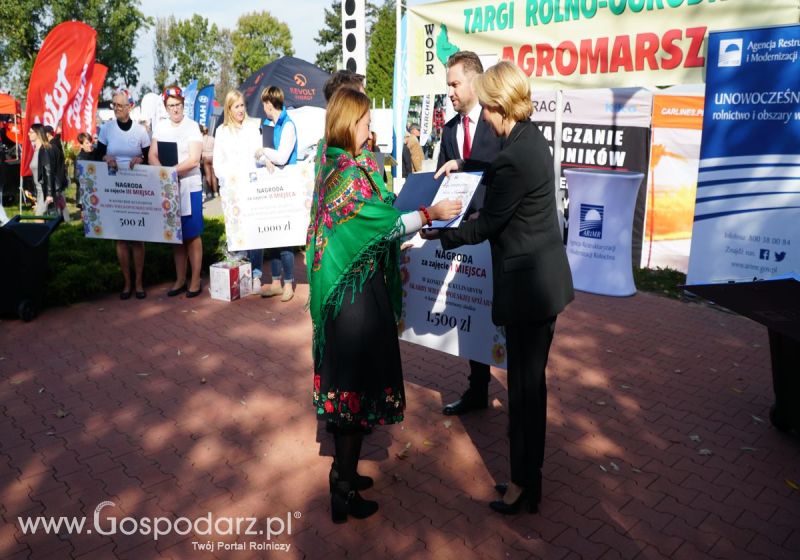 Jesienne Targi Rolno-Ogrodnicze AGROMARSZ 2021 - Wyręczenie Nagród
