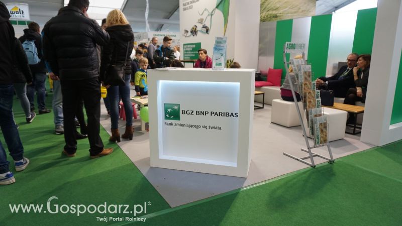 Bank BGŻ BNP Paribas na AGROTECH w Kielcach 2017