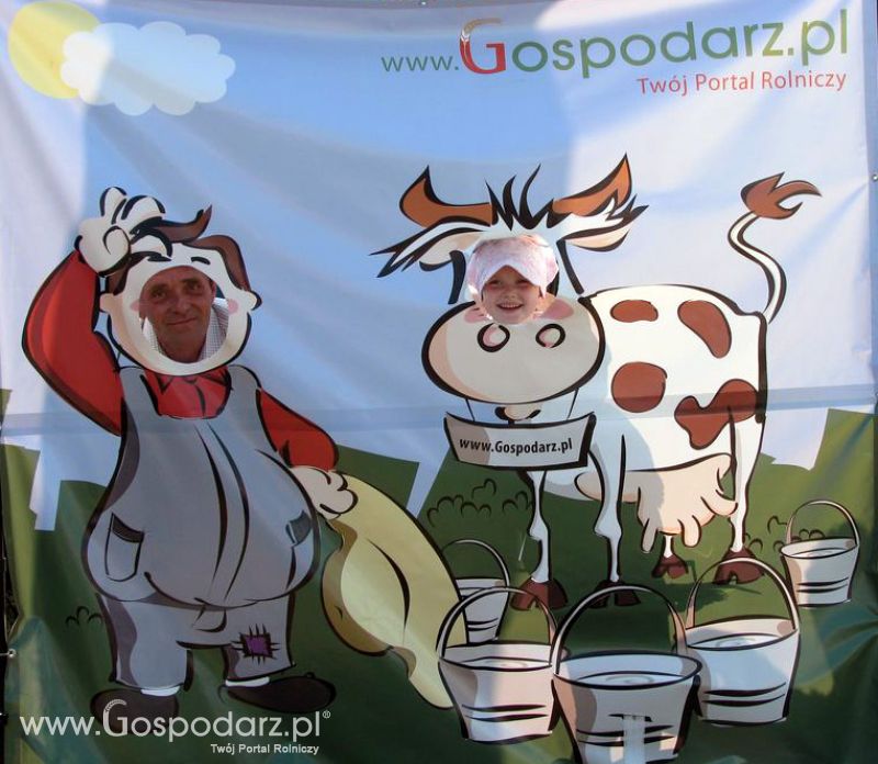 Gospodarz i Krówka znajdź swoje zdjęcie z Zielonego Agro Show 