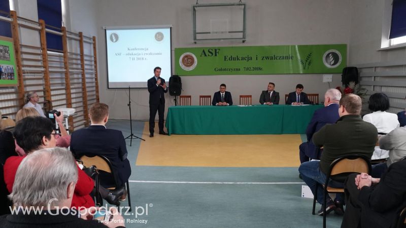 Konferencja ASF - edukacja i zwalczanie