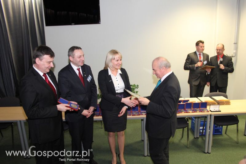 Gala wręczenia nagród na XIII Międzynarodowych Targach Ferma Bydła oraz XVI Międzynarodowych Targach Ferma Świń i Drobiu w Łodzi 2013