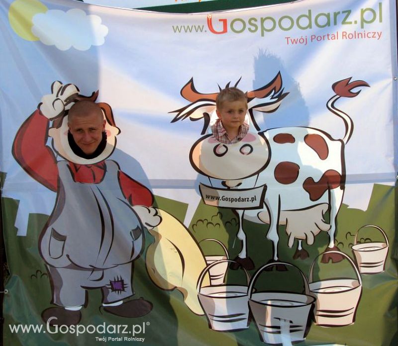 Gospodarz i Krówka znajdź swoje zdjęcie z Zielonego Agro Show 