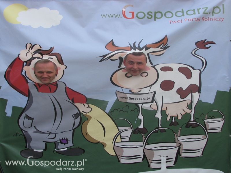 Gospodarz i Krówka znajdź swoje zdjęcie z targów Opolagra 2011