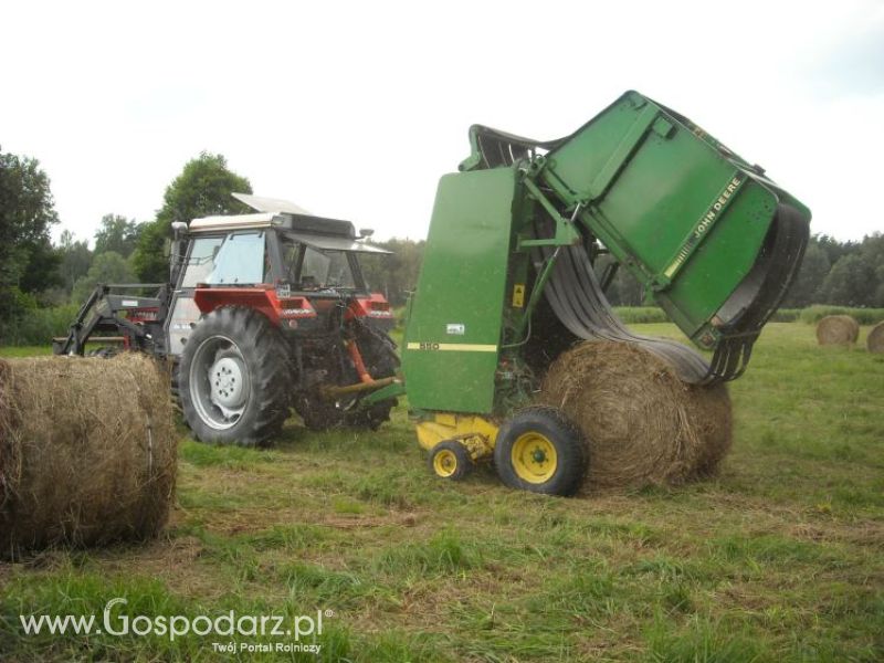 zbieranie siana 2012 ursusem c330m i 1014 de luxe