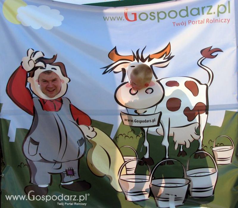 Gospodarz i Krówka znajdź swoje zdjęcie z Zielonego Agro Show 