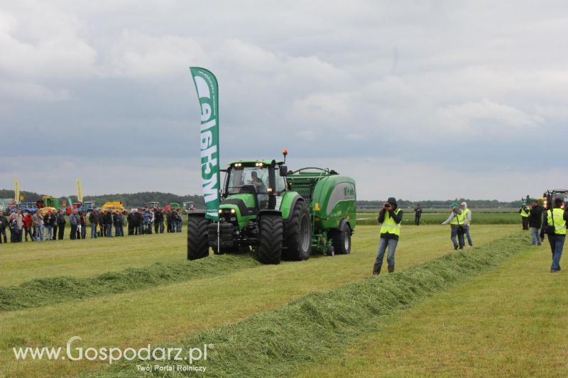 Pokazy maszyn Polskie Zboża Zielone Agro Show 2013