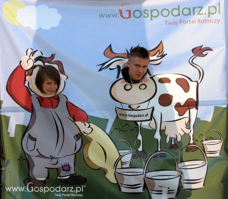 Gospodarz i Krówka znajdź swoje zdjęcie z Zielonego Agro Show 