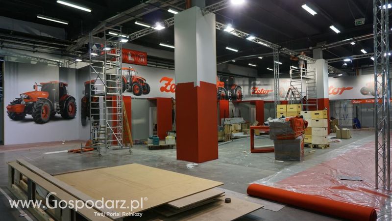 Zetor na Agrotech Kielce postęp prac