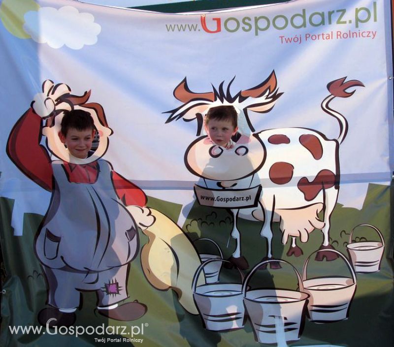 Gospodarz i Krówka znajdź swoje zdjęcie z Zielonego Agro Show 