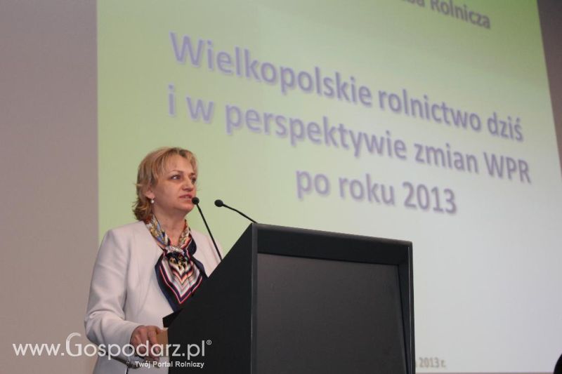 Debata Wielkopolskie rolnictwo dziś i w perspektywie zmian WPR po 2013 roku w Poznaniu