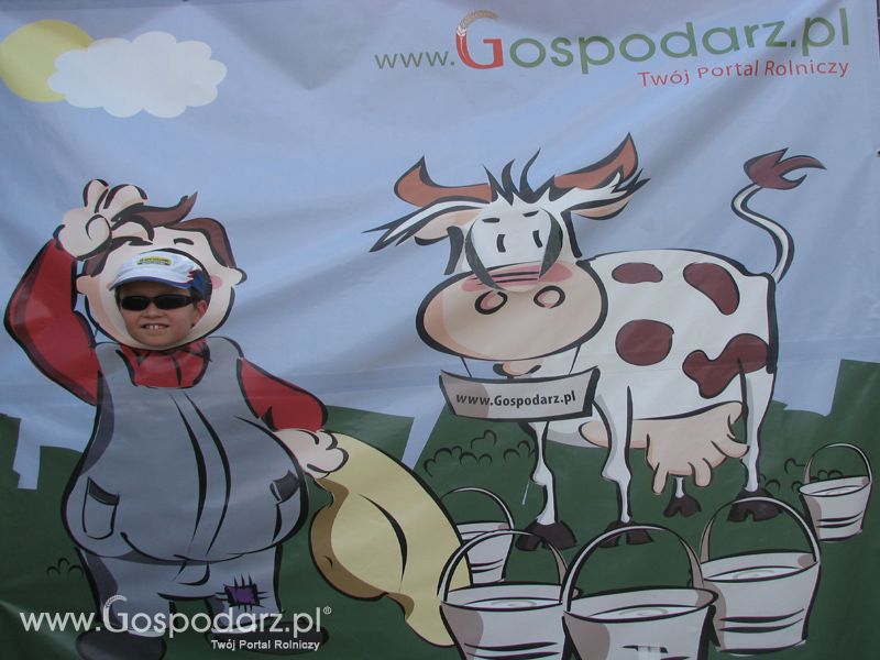 Gospodarz i Krówka znajdź swoje zdjęcie z targów Opolagra 2011