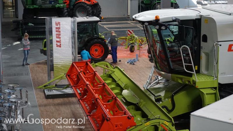 Claas na Agrotech Kielce postęp prac
