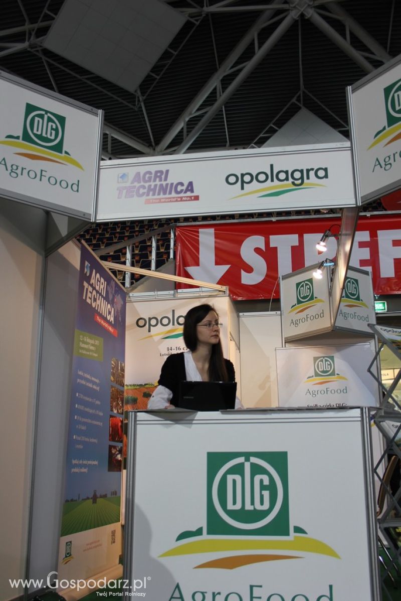 DLG AgroFood na XIII Międzynarodowych Targach Ferma Bydła oraz XVI Międzynarodowych Targach Ferma Świń i Drobiu w Łodzi 2013