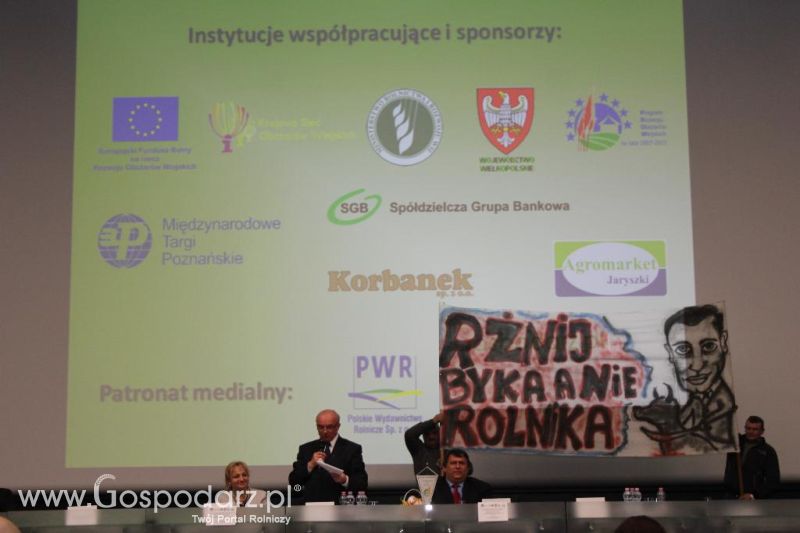 Debata Wielkopolskie rolnictwo dziś i w perspektywie zmian WPR po 2013 roku w Poznaniu