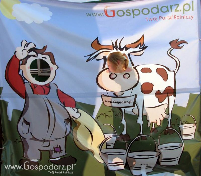 Gospodarz i Krówka znajdź swoje zdjęcie z Zielonego Agro Show 