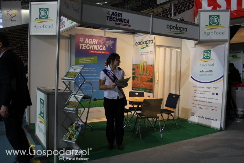DLG AgroFood na XIII Międzynarodowych Targach Ferma Bydła oraz XVI Międzynarodowych Targach Ferma Świń i Drobiu w Łodzi 2013