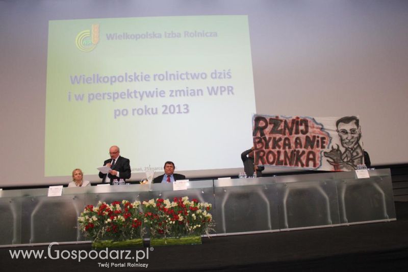 Debata Wielkopolskie rolnictwo dziś i w perspektywie zmian WPR po 2013 roku w Poznaniu