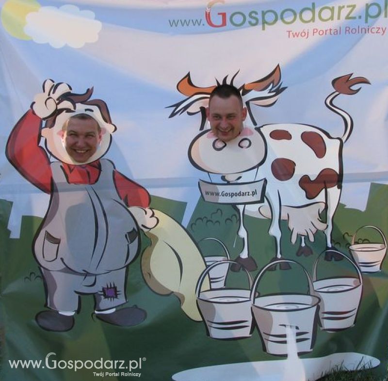 Gospodarz i Krówka znajdź swoje zdjęcie z Zielonego Agro Show 