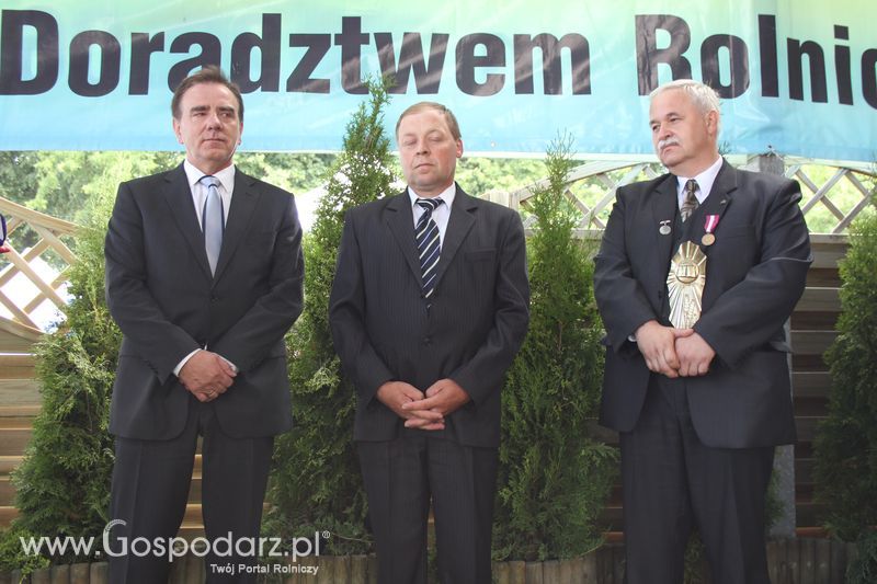 Wręczenie nagród na XVIII Regionalnej Wystawie Zwierząt Hodowlanych w Szepietowie