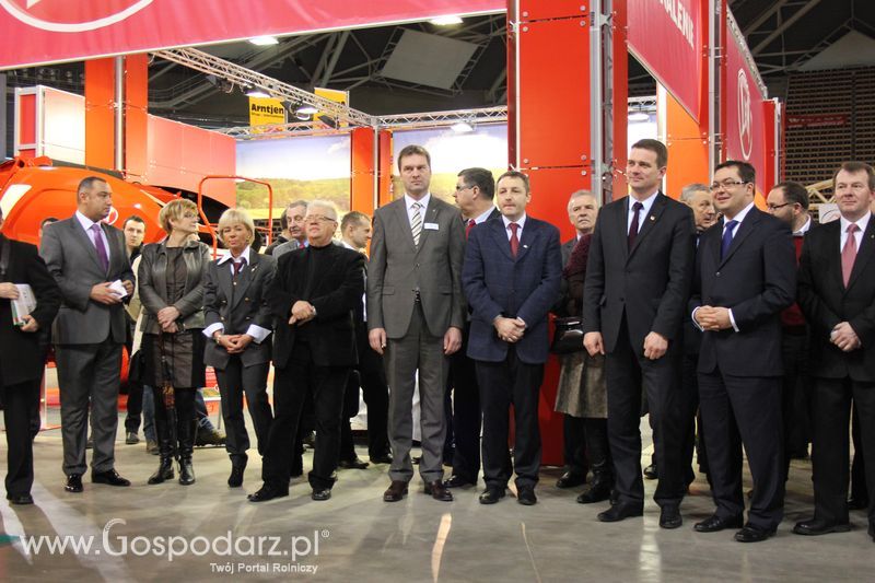 XII Międzynarodowe Targi FERMA BYDŁA i XV Międzynarodowe Targi FERMA ŚWIŃ i DROBIU 2012 - otwarcie