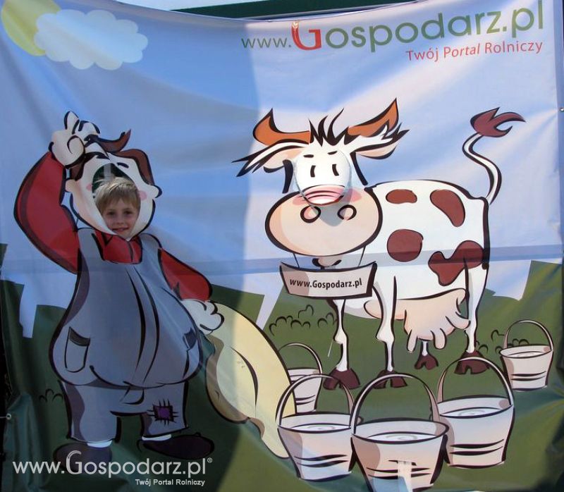 Gospodarz i Krówka znajdź swoje zdjęcie z Zielonego Agro Show 