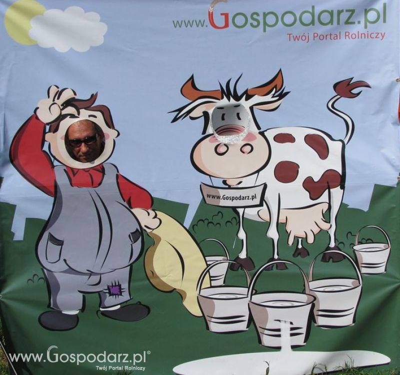 Gospodarz i Krówka znajdź swoje zdjęcie z Zielonego Agro Show 