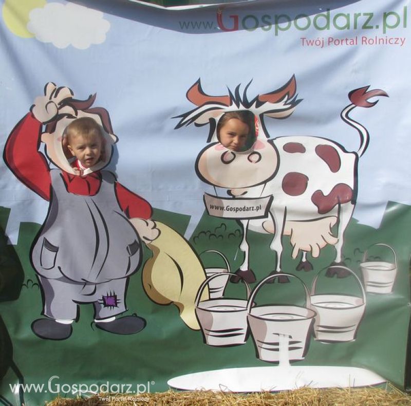 Agro Show 2011 Bednary Zdjęcie z krówką Niedziela