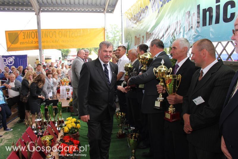 Wręczenie nagród na XVIII Regionalnej Wystawie Zwierząt Hodowlanych w Szepietowie