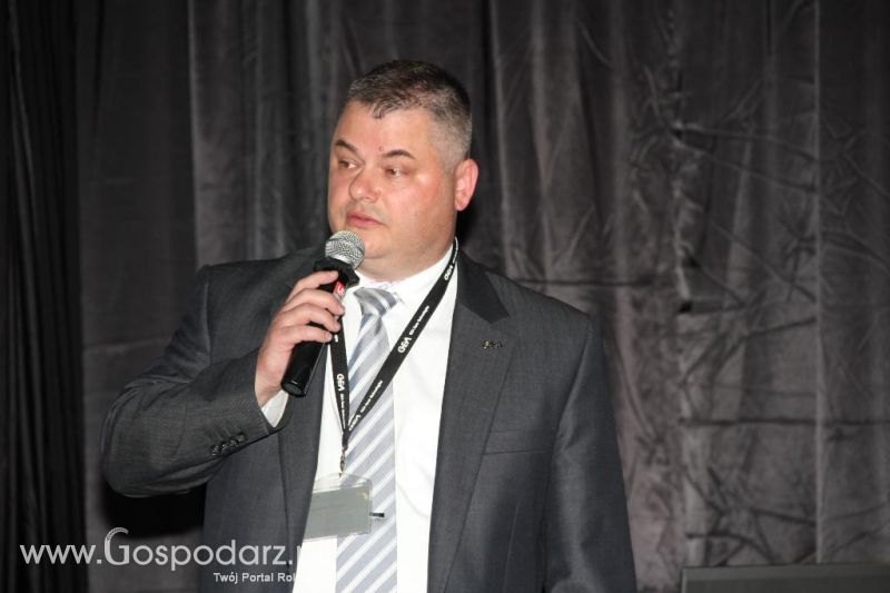 Zbigniew Zajnej z firmy GEA Farm Technologies Sp. z o.o.