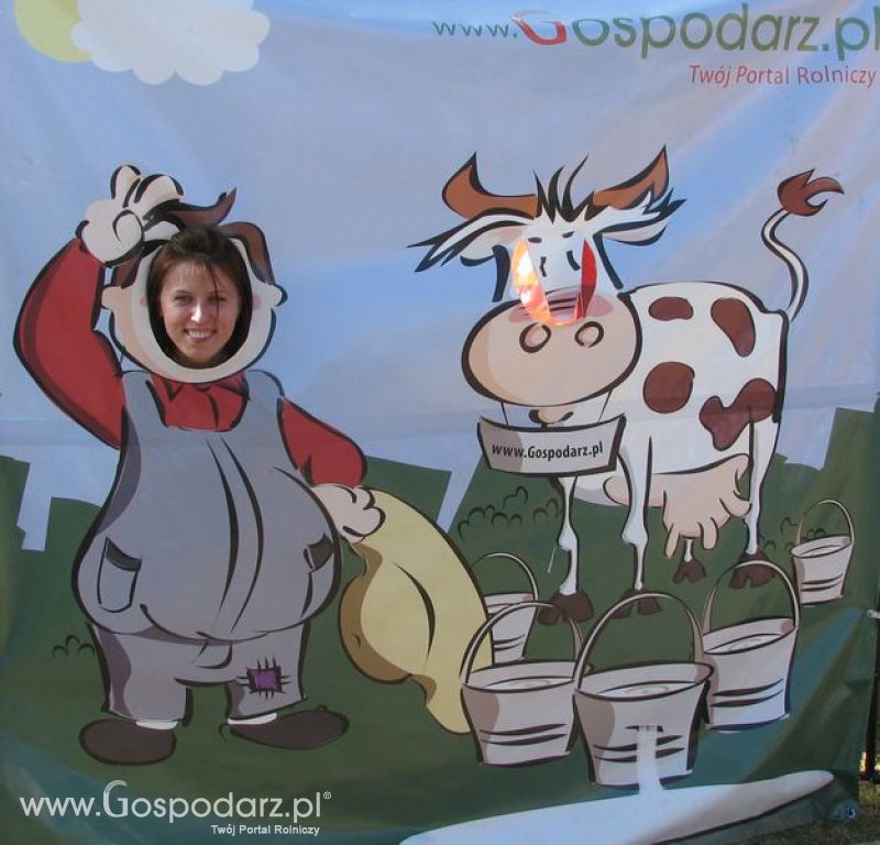 Agro Show 2011 Bednary Zdjęcie z krówką Sobota